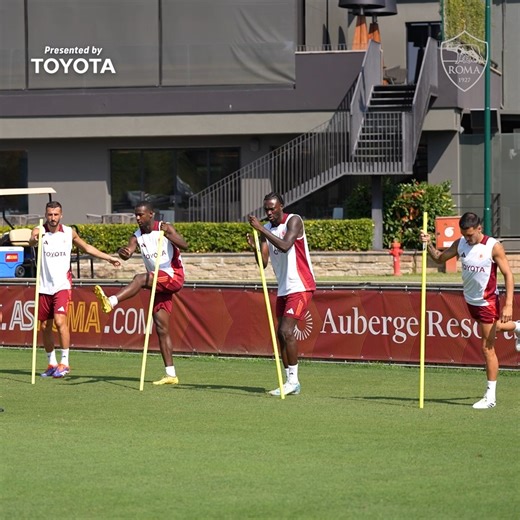 Training towards Empoli 🐺 | AS Roma