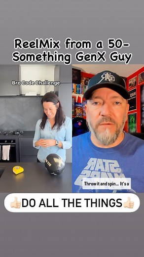 ReelMix from a 50-Something #GenX Guy: Bro Code Challenge . . . #GenXHumor #GenerationX #Reels #Remix #GenXRemix #BroCode #Challenge | Jeffery R. Thomas