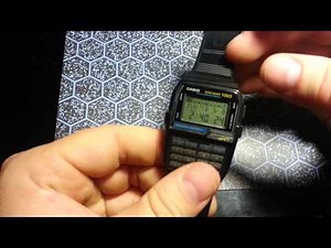 casio dbc-150 data bank features vs digitech data bank 50 1080 hd no music!
