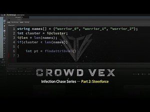 [Infection Chase Series] Crowd Simulation in Houdini — Steerforce (Part 2)