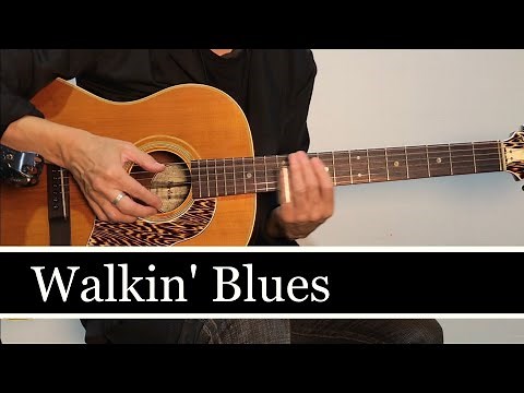 Walkin' Blues / Clapton Style / OpenG Slide guitar Blues guitar lessons and tips