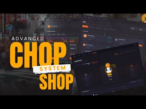 [QB/QBOX/ESX] | FiveM | Chop Shop System Installation & Setup Guide 🔧 | #fivemscript #gta