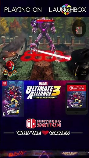 Marvel Ultimate Alliance 3 - Launchbox Frontend (Nintendo Switch)