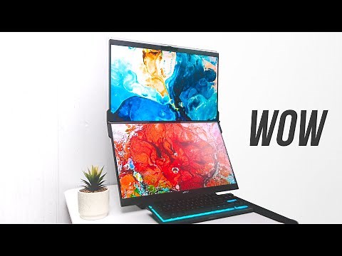 This DUAL STACKED Monitor is DOPE! - (Geminos by MobilePixels)