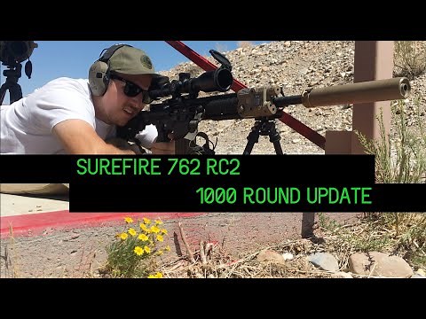 Surefire Socom 762 RC2 Suppressor - 1000 Round Update with the LMT MWS