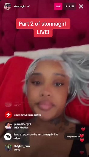 Part 2 of stunnagirl LIVE! #ZeusNetwork #TheZeusNetwork #RealityTV #BaddiesEast #BaddiesWest