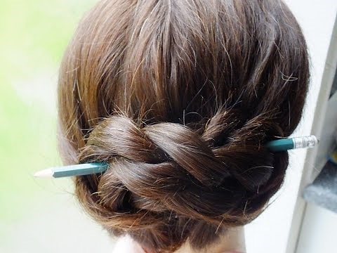 3 Hairstyles Using A Pencil ♥