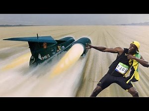 Faster than the sound. Thrust SSC, fastest land vehicle ever