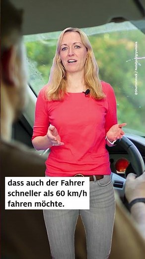 Strafzettel für zu langsame Fahrer? 🐌 #adac #short
