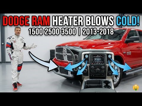 How to Fix No Heat in Dodge Ram (2013-2018) | Blend Door & Heater Core Problems