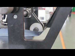 WSD-800F Flat Bottom Bag Making Machine. Make Eight Side Sealing Bags