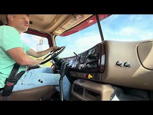 Best way to install gravel in driveway using stone slinger truck