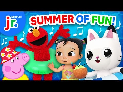 Summer of Fun Singalong for Kids ☀️🎶 Sesame Street, Ms. Rachel, Danny Go & MORE | Netflix Jr Jams