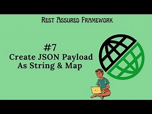 #7. |Rest Assured Framework| Create JSON Payload As String & Map| #restassured