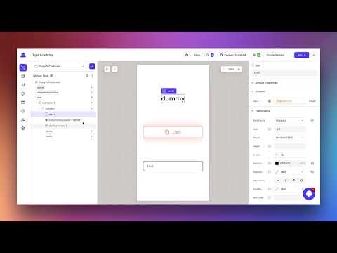 How to use Copy To Clipboard action in Digia Dashboard | Step-by-Step Tutorial | Digia Academy