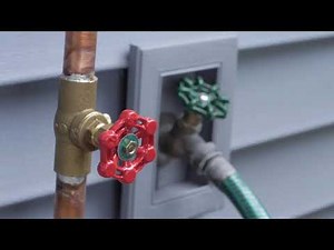 How to Shut Off the Main Water Valve to Your Home