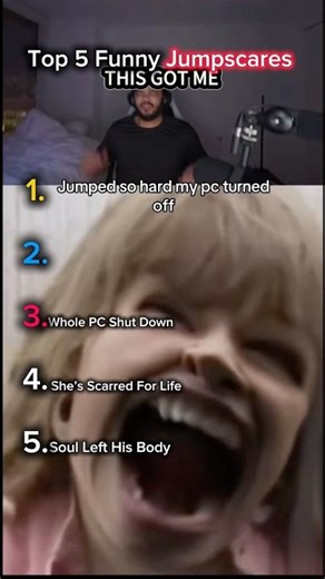 Top 5 Funniest Jumpscares That Went Totally Wrong 😭💀