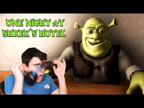 JUMPSCARED SO HARD I ALMOST PASSED OUT! - One Night at Shrek's Hotel (Demo Ending)
