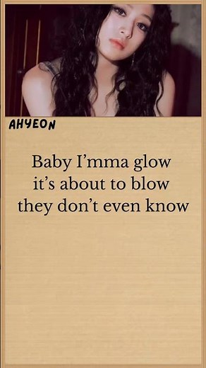 BABYMONSTER - MOON LYRICS #kpop #babymonster #lyrics #ruka #asa #ahyeon #chiquita #pharita #rora