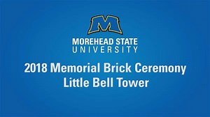 Part of MSU's Homecoming events, the Memorial Brick Ceremony honors the deceased faculty and staff of Morehead State for their years of faithful service. | Morehead State University