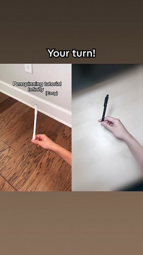 Ryzing Spins | Can you do the popular Infinity trick? ♾️ Follow me and let's learn pen spinning together! 🤝 More tutorials on my YouTube channel (check... | Instagram