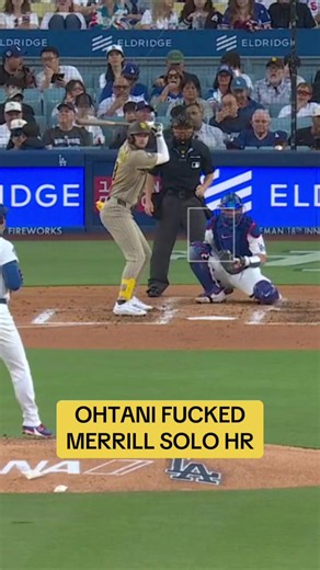 Jackson Merrill solo home run off Shohei Ohtani
