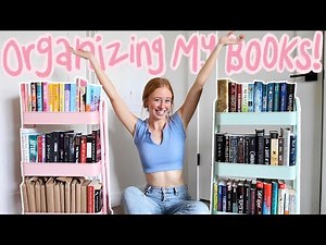Organizing Every Book I Own + Building a new book cart!