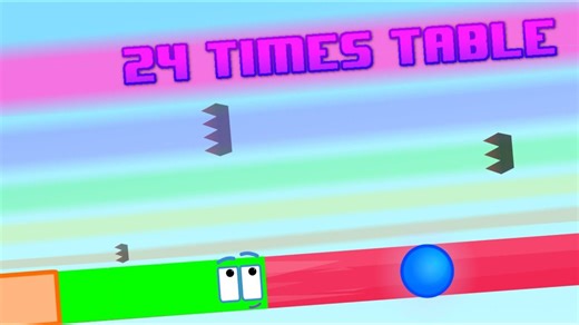 Numberblocks同人游戏 数字方块24的乘法表