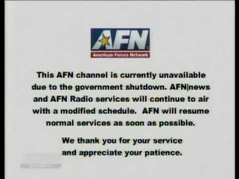 AFN Shutdown - the first time around 1302