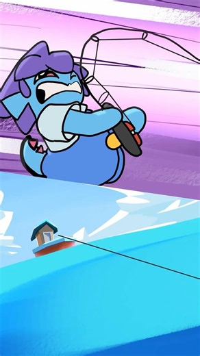 Fishtail Episode 1: Hāng learns to fish #animation #indie #indieanimation #shortanimation