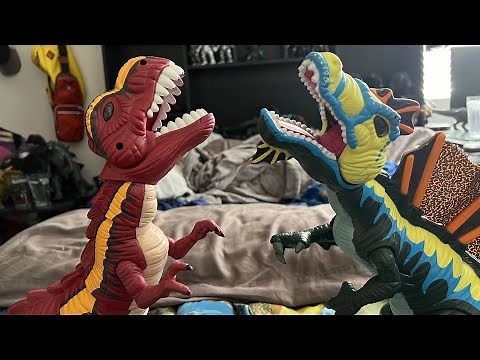 Fisher Price's Imaginext Mega Dinosaurs (2005) | Play Review