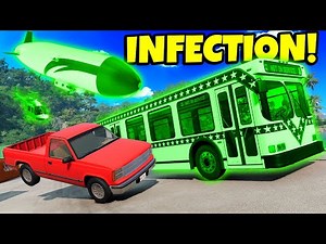 Random Car Hide & Seek INFECTION But We Break EVERYTHING! (BeamNG Drive Mods)