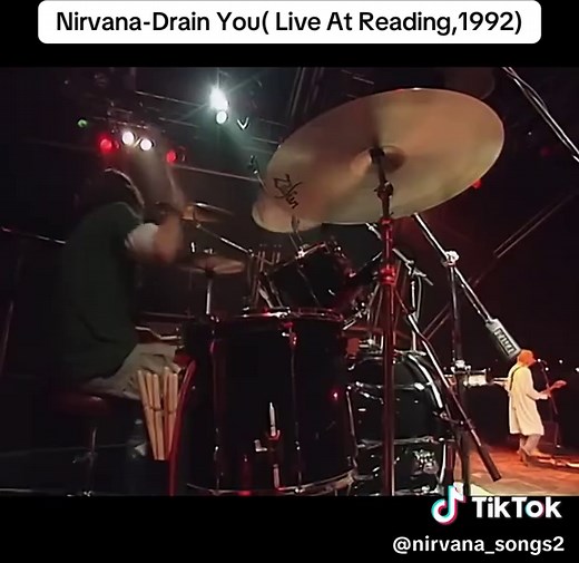 Nirvana's Powerful 'Drain You' Live at Reading 1992
