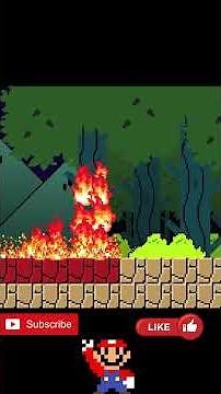 Everything Mario Touches Turns into FIRE