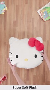 Hello Kitty Bedding Plush Cushion Pillow – Soft Plush Throw Pillow for Bedroom Decor & Gifts, 16 inch (100% Officially Licensed Product) by Franco Collectibles
