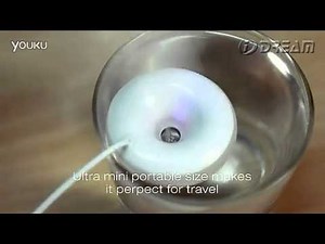 Mini USB Donuts Doughnut Humidifier Floats On The Water for Home Office HDR 04