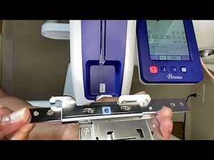 EMBROIDERY: How to Change Frames on the Brother Persona #cpakchallenge #beginnerembroidery