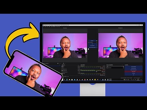 How To Capture & Share Your PHONE SCREEN for FREE in OBS