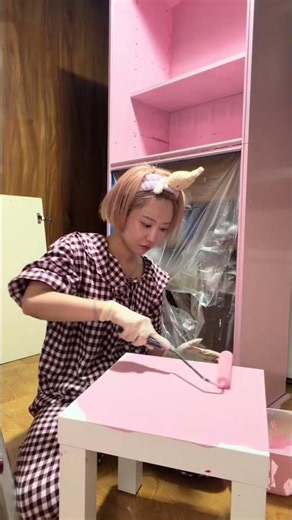 DIY女子やらせてもらってます🫟ペンキ塗りのフォロワーさん塗るコツ教えて欲しい🥹DIY女子ペンキ屋