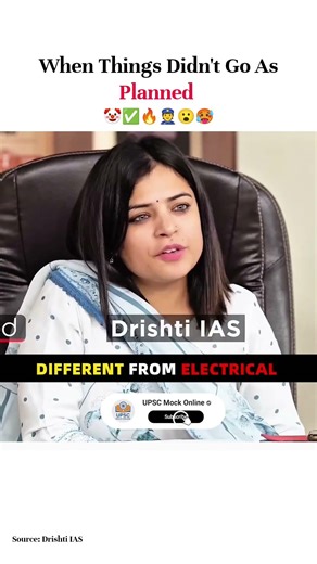When Things Didn't Go As Planned 🤯🔥👮 #ias #upsc #shorts