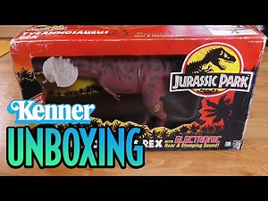 Unboxing the Japanese Kenner Electronic Tyrannosaurus Rex!