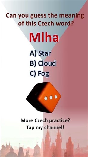 Guess This Czech Word! 🇨🇿 (#55) #learnczech #quiz #ceskyjazyk #english #czechlisteningpractice