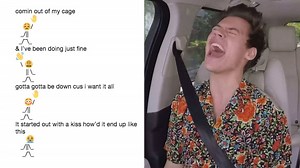 People are turning their favourite lyrics into the dancing emoji meme and it's so pure