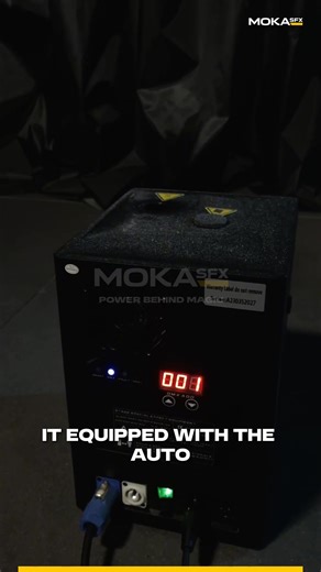 Looks like real fireworks, right?  Nope — it’s the Cold Sparker...