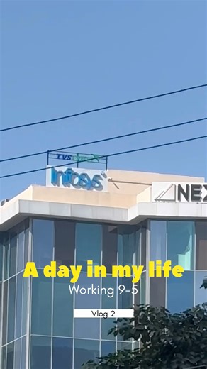 A day in my life as a consultant at Infosys | #adayinmylife #minivlog