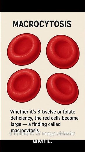 Macrocytosis Explained – Large Red Cells in Vitamin B12 & Folate Deficiency | NEET PG GOLD