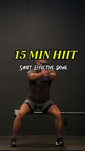 15 Min HIIT 🔥 Quick & Effective Full-Body Workout #hiitworkout