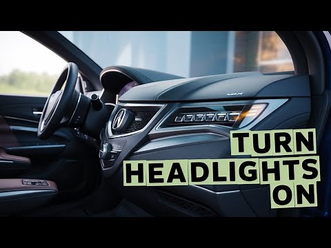 ACURA MDX - How to Turn On/Off Headlights