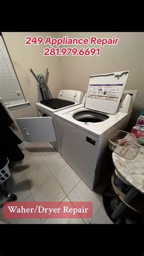 Whirlpool wahser and dryer repair. #249appliancerepair #washerrepair #appliancerepair #dryerrepair #houstontx