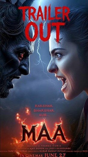 Maa Movie Trailer || Maa 2025 Movie || Maa Trailer Review🔥😳 #Maa2025 #MaaTrailer #Shorts #Horror